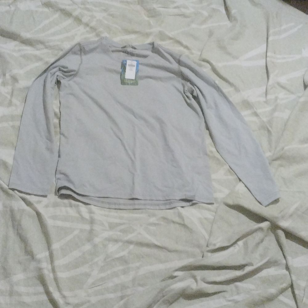 Ll Bean light gray, insect shield, nwt